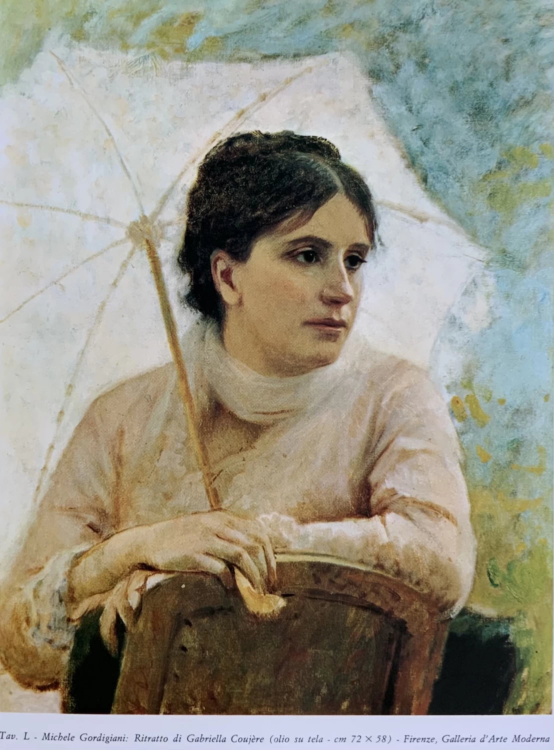Ritratto di Gabrielle Coujère - Palazzo Pitti. Firenze